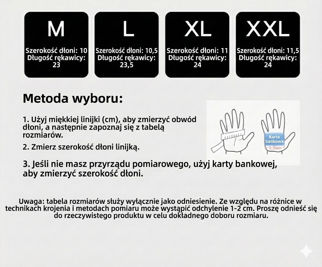 Zimowe, ciepłe rękawice z obsługą ekranu dotykowego