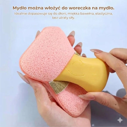 Złuszczająca gąbka kąpielowa