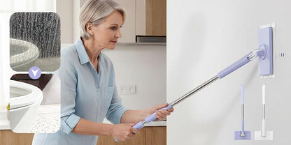Ręczny mini mop – w zestawie 6 magicznych ściereczek czyszczących