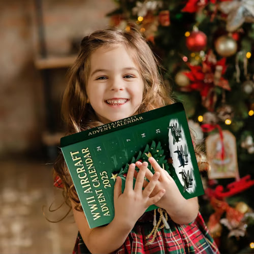 Kalendarz adwentowy 2025 z samolotami z II wojny światowej – codziennie nowy model do odkrycia